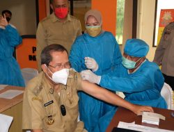 Tekan Penyebaran Covid-19, Pemda Parimo Gelar Vaksinasi Booster