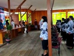 Kembali Lantik Kepsek dan Pengawas Sekolah, Ini Pesan Bupati Parimo