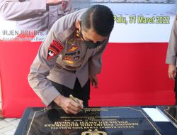 Kapolda Sulteng meresmikan Tiga Unit Bangunan Senilai Rp 50,4 Miliar