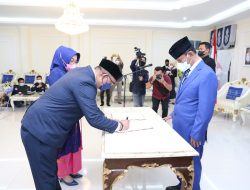 12 Pejabat Pimpinan Tinggi Pratama di Lantik, Ini Pesan Gubernur Sulawesi Tengah