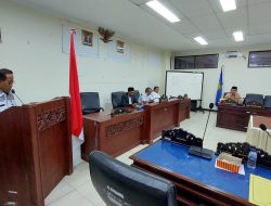 Pemda Parimo Jawab Pandangan Fraksi Atas Tiga Usulan Raperda