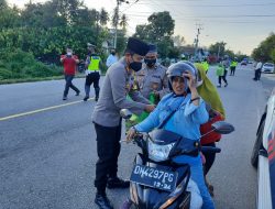 Polres Parimo Berbagi Berkah Di Bulan Suci Ramadan