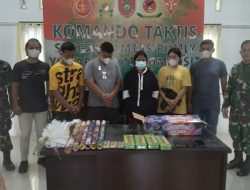 Ambil Petasan dan Kembang Api di Indonesia, 4 WN Malaysia Diamankan