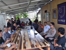 Kapolresta Palu Kunjungi Sekber Rumah Jurnalis