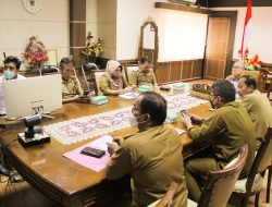 Pasca Cuti Bersama, Pj. Sekda Sulteng Pimpin Rapat Kehadiran ASN