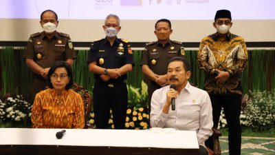 Kejagung dan Kemenkeu Teken PKS Dalam Rangka Penegakan Hukum