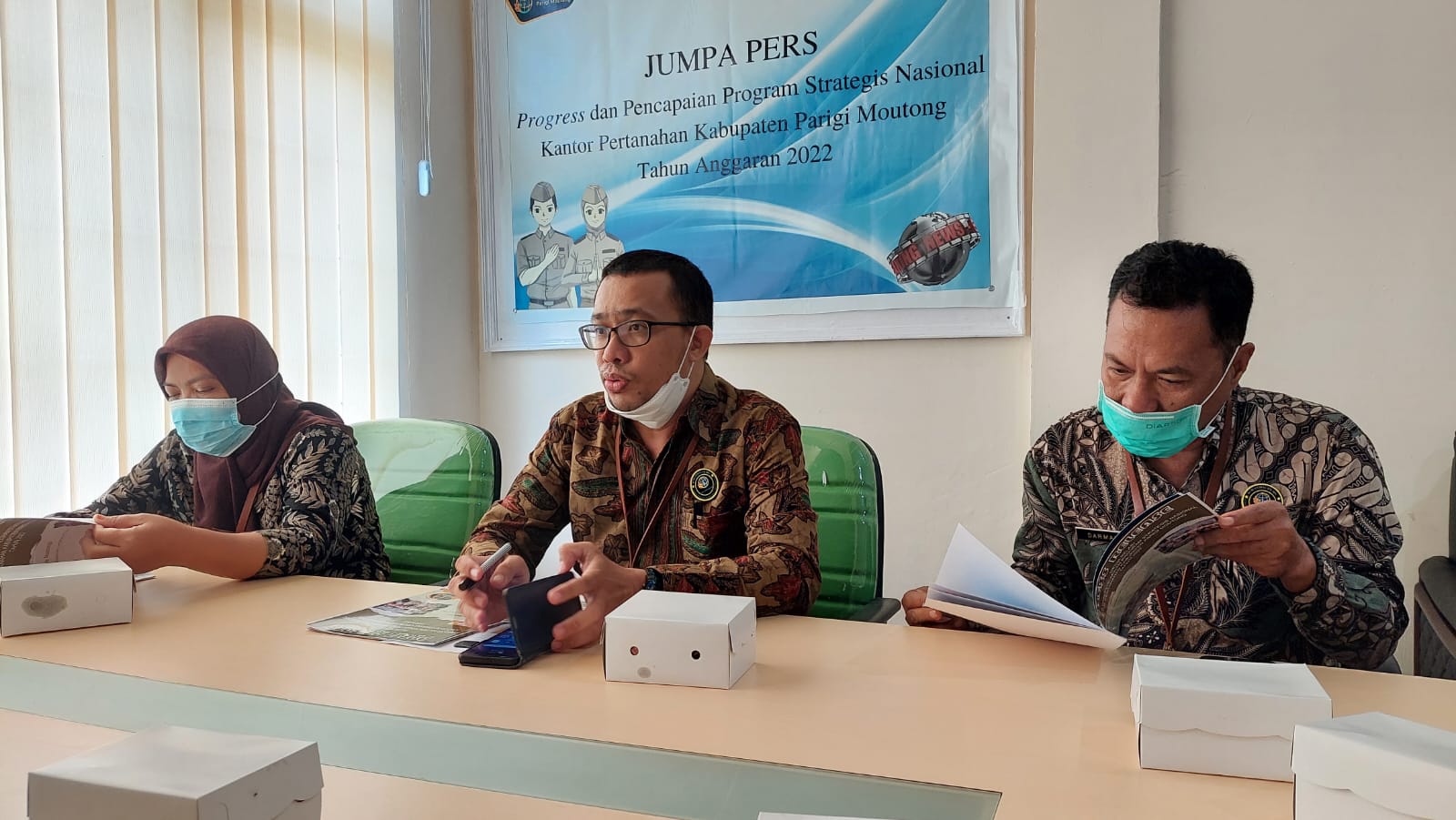 Berikut Target PTSL dan Redistribusi Tanah di Kabupaten Parimo