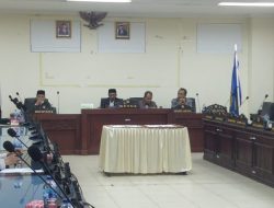 Laporkan Hasil Kinarjanya, Banggar DPRD Parimo Berikan Catatan ke Pemerintah