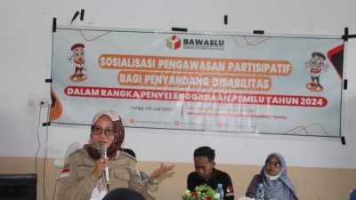 Bawaslu Parimo Gelar Sosialisasi Partisipatif Bagi Penyandang Disabilitas Bawaslu Parimo Gelar Sosialisasi Partisipatif Bagi Penyandang Disabilitas