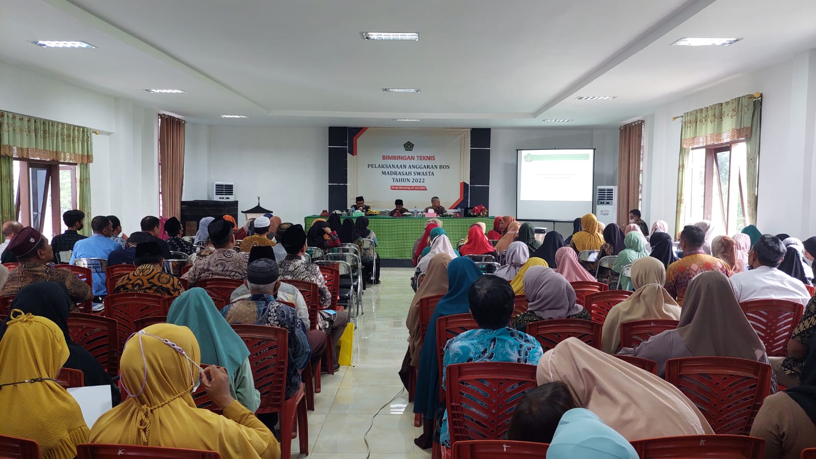 Kemenag Gelar Bimtek Pelaksanaan Dana BOS 2022