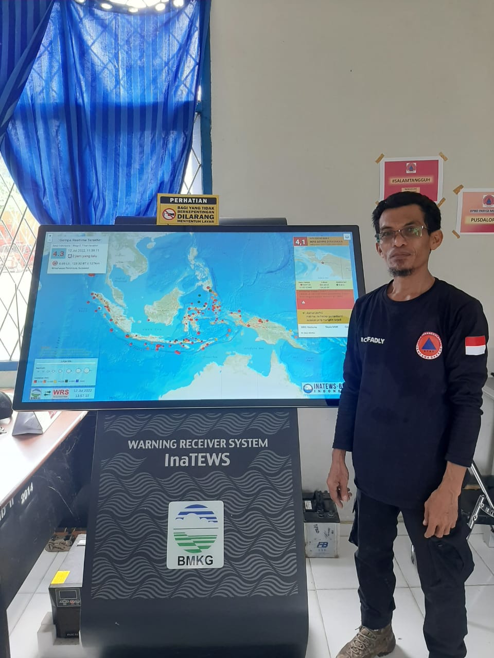 BPBD Parimo Paparkan Penanganan Pra Hingga Pascabencana Banjir