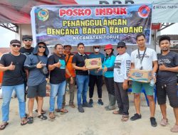 Rachmad Syah Tawainella Salurkan Bantuan Bagi Korban Bencana Banjir di Parimo