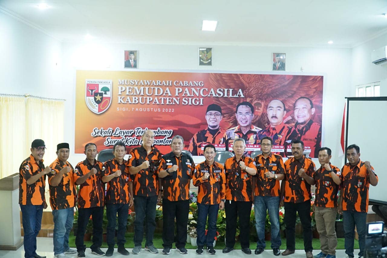 Pengurus Pemuda Pancasila Sigi Gelar Musyawarah Cabang
