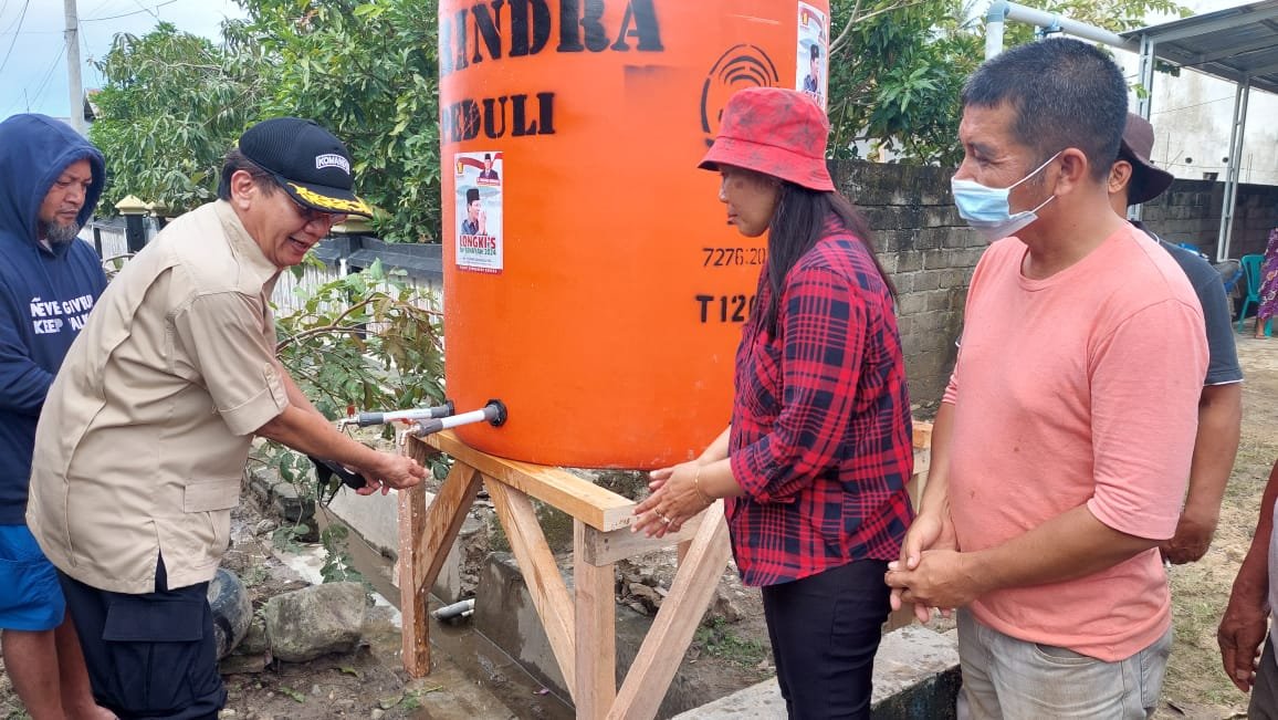 Gerindra Siapkan Sarana Air Bersih di Lokasi Banjir Torue