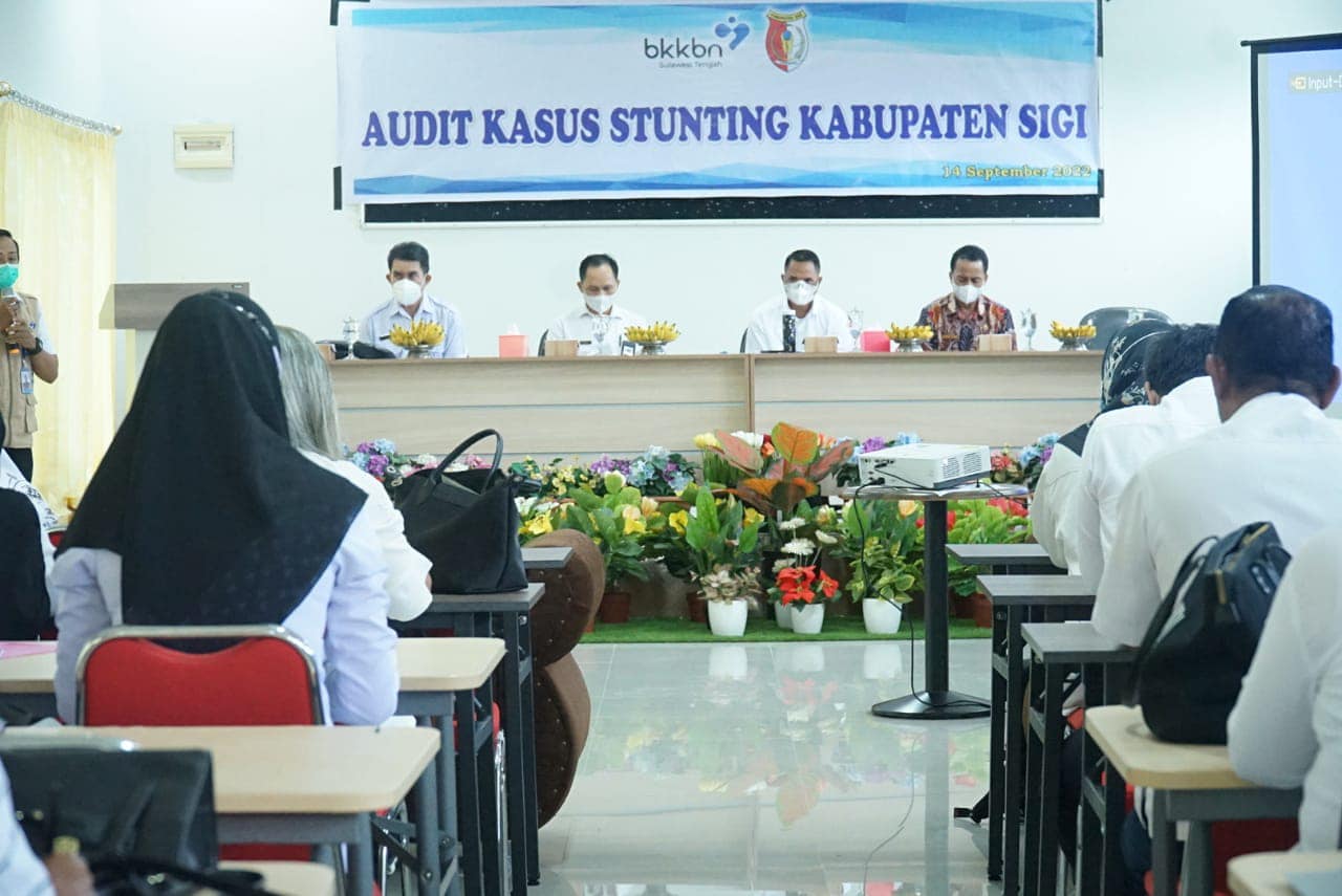 BKKBN Sulteng Audit Kasus Stunting di Kabupaten Sigi