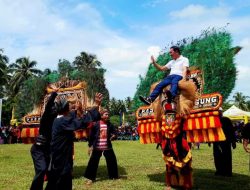 Mohamad Irwan Hadiri HUT Desa Kayu Agung ke-43