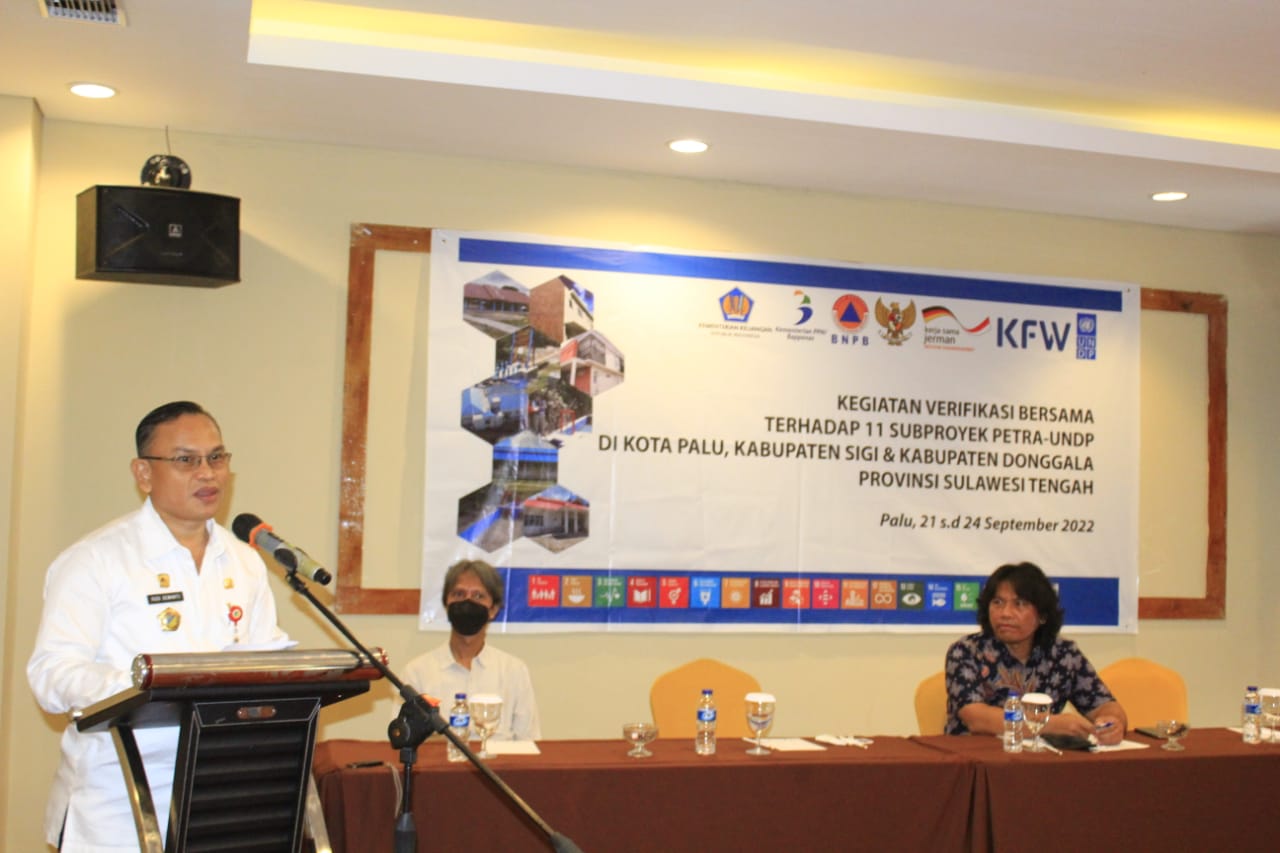 Pertemuan Pra Verifikasi Proyek UNDP, Begini Pesan Gubernur Sulteng