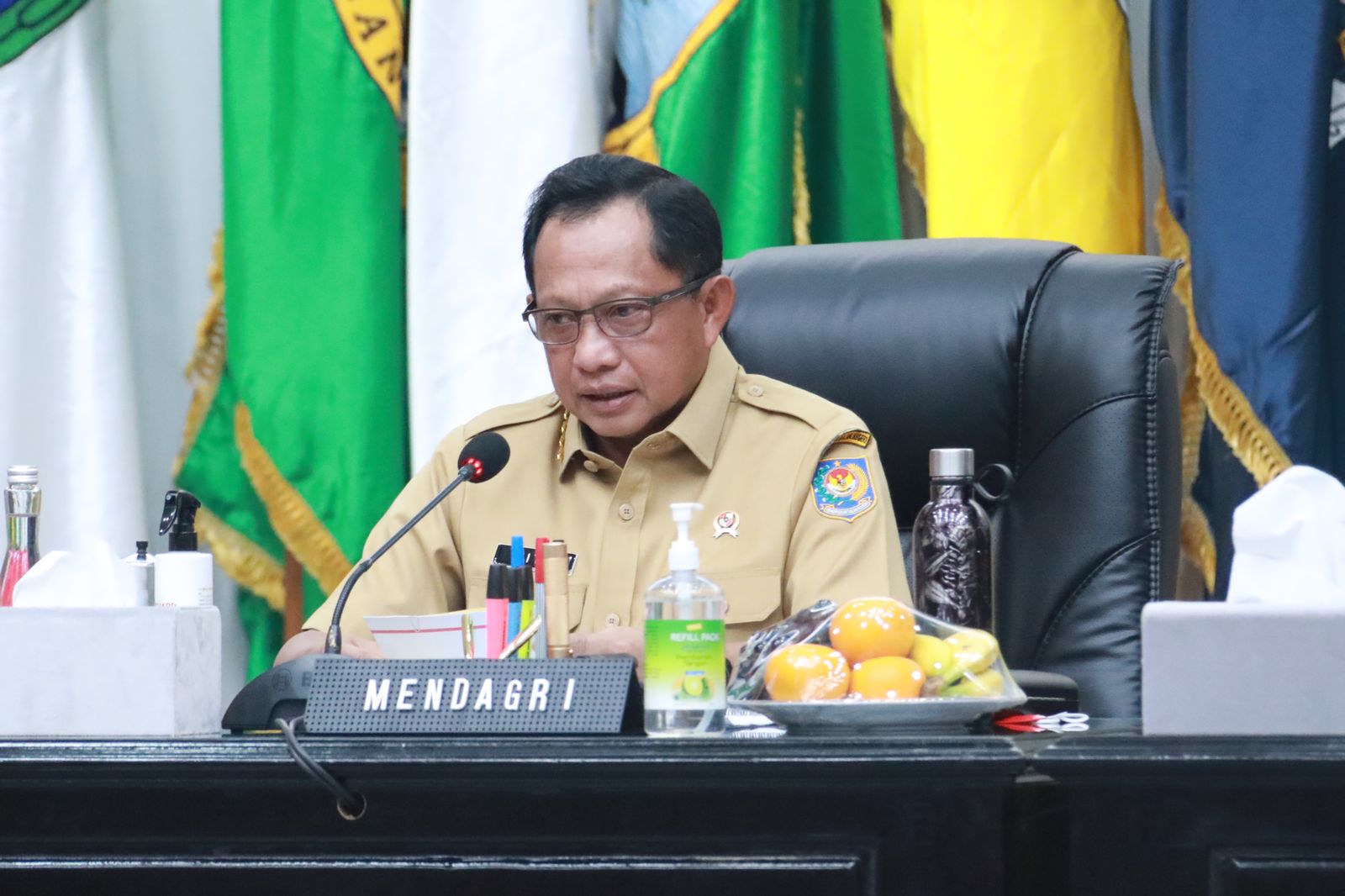Mendagri: Inflasi Tahunan Konsisten Mengalami Penurunan