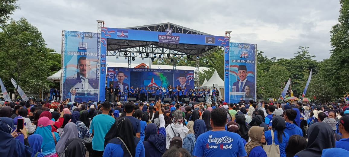 Semarak 21 Tahun Partai Demokrat, Begini Harapan Anwar Hafid