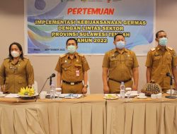 Pemprov Sulteng Gelar Pertemuan Implementasi Kebijakan GERMAS