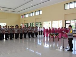 12 Pejabat Utama dan Kapolsek di Jajaran Polres Banggai Berganti
