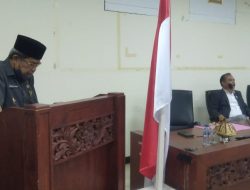 Wabup Badrun Jawab Pandangan Umum Fraksi atas Dua Raperda