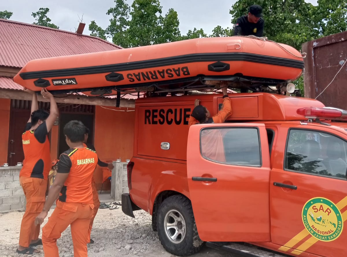 Tim SAR Lakukan Pencarian Nelayan Hilang di Parimo