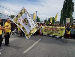 DPC Partai Golkar Kabupaten Sigi Gelar Jalan Sehat