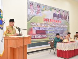 Wagub Ma’mun Melepas 51 Kafilah MTQ Sulteng ke Banjarmasin