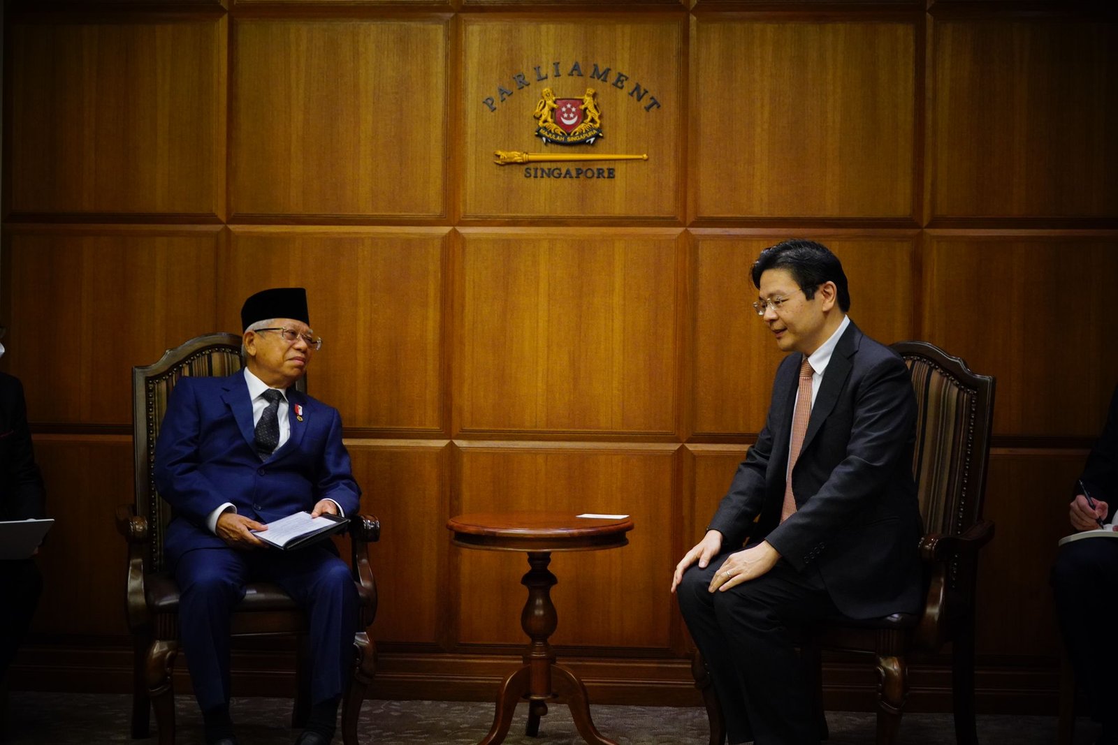 Wapres Bertemu Wakil PM Singapura Bahas Penguatan Kerja Sama Ekonomi