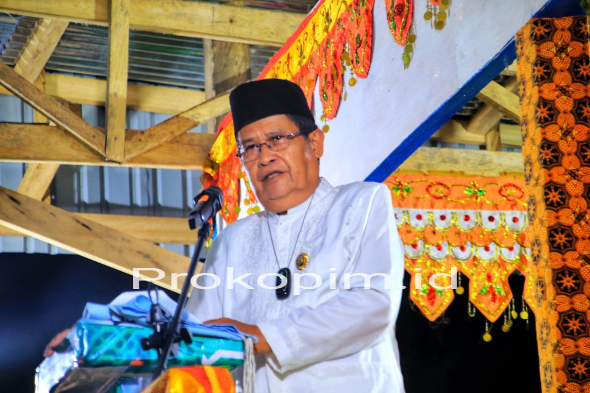 Resmikan MTQ Kecamatan Parigi Utara, Begini Pesan Wabup Badrun