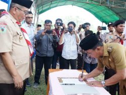 Bupati Sigi Dilantik Jadi Ketua Majelis Pembimbingan Cabang Gerakan Pramuka