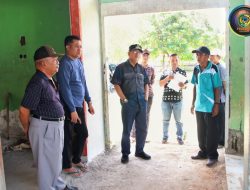 Wabup Badrun Monitoring Proyek Fasilitas Pendidikan dan Kesehatan