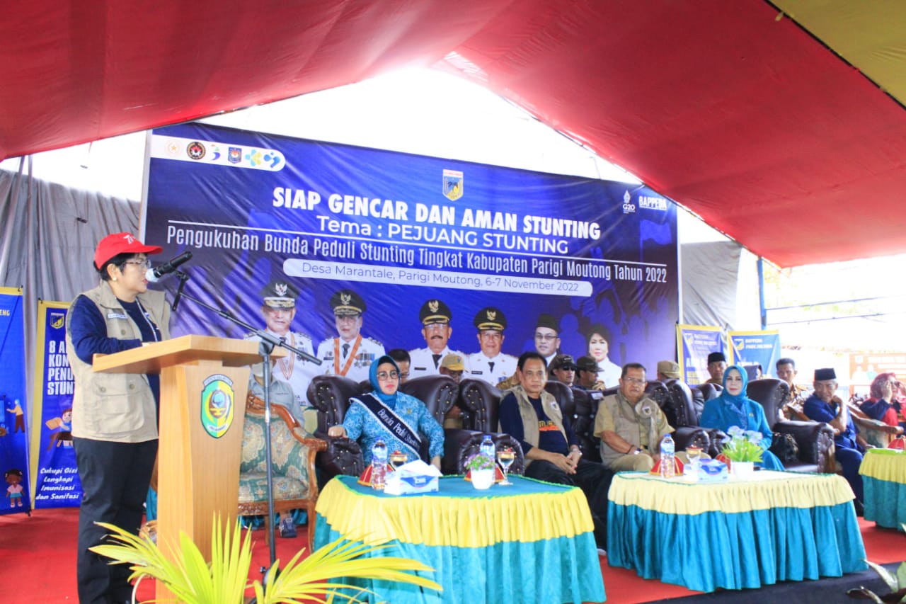 Pemprov Sulteng Canangkan Desa Siap Gencar dan Aman Stunting
