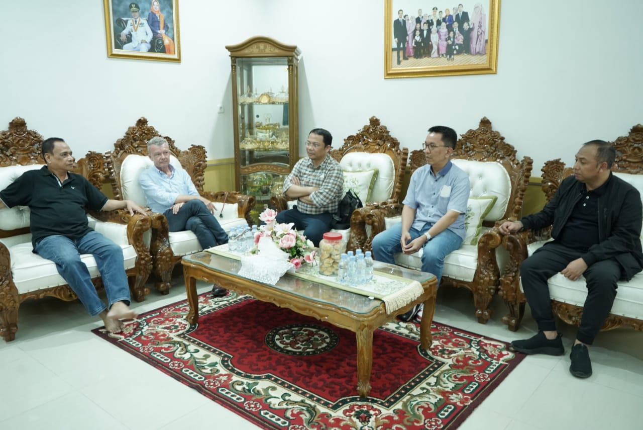 Tim Marves Kementerian Investasi Kunjungi Wagub Sulteng