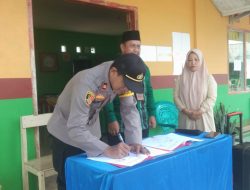 Polsek Lamala Berikan Sosialisasi Bahaya Narkoba ke Pelajar