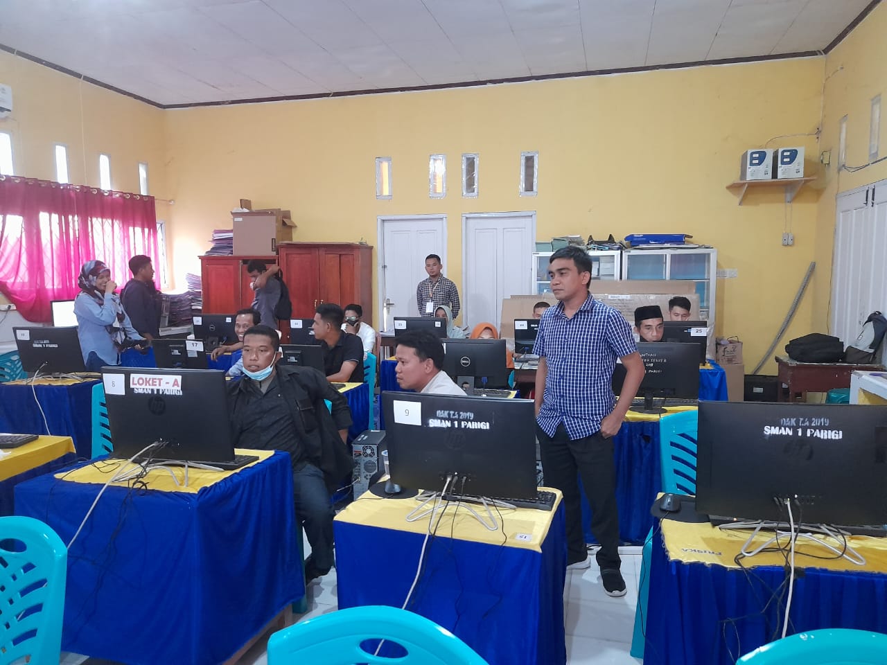 446 Calon Anggota PPK Ikuti Ujian Tertulis dengan Metode CAT