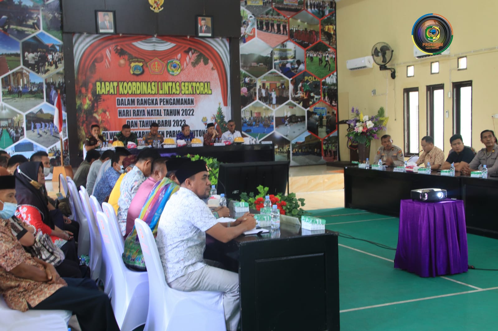 Jelang Nataru, Polres Parimo Gelar Rakor Lintas Sektoral