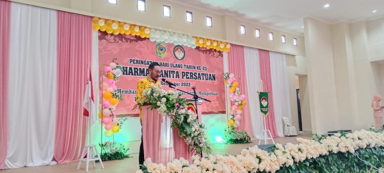 Sekda Zulfinasran Minta DWP Parimo Pertahankan Eksistensinya