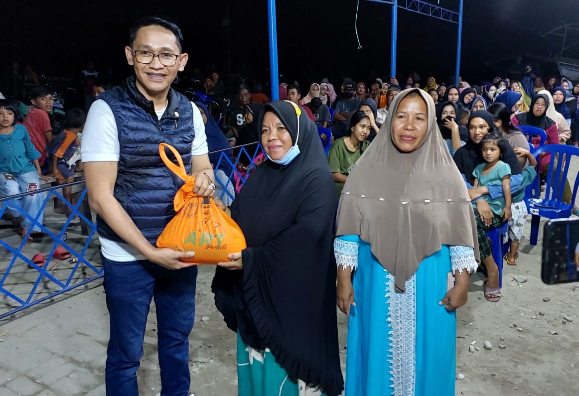 ART Gelar Reses, Jaring Aspirasi hingga Bagikan Sembako ke Warga Parimo