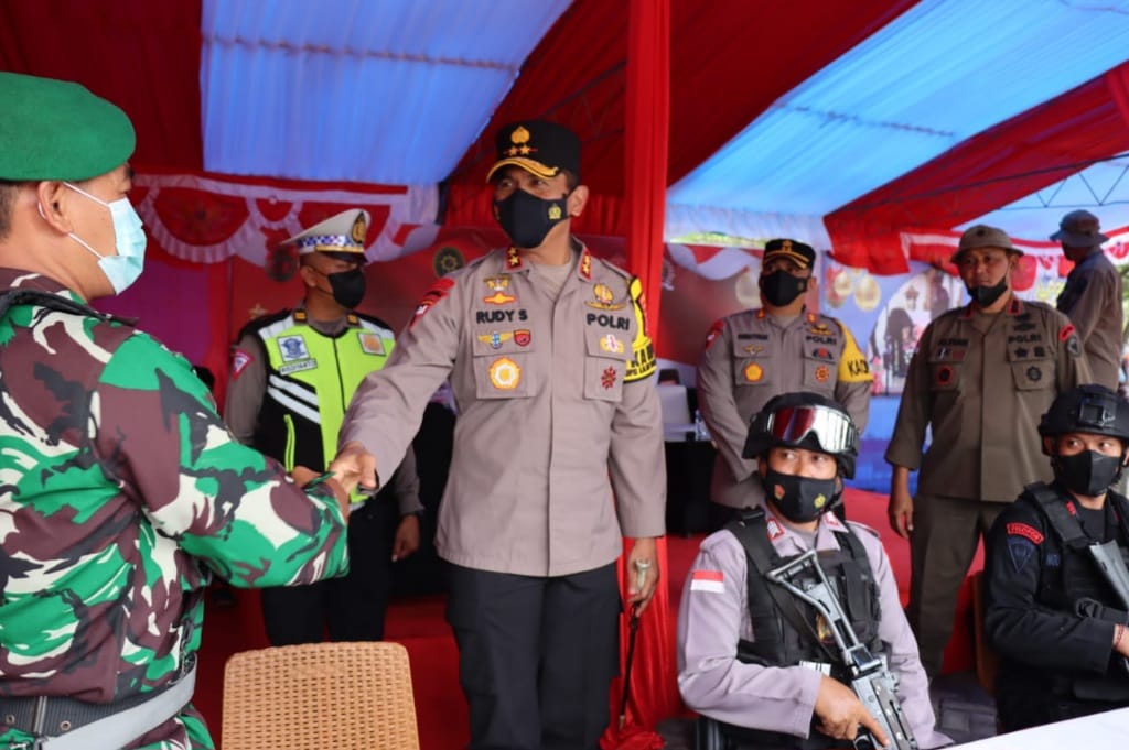 Amankan Nataru, Polri Diminta Jaga Sinegitas dengan TNI dan Intansi Terkait