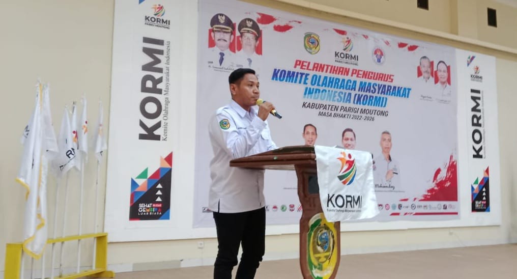Rachmat Syah Tawainella Dilantik Pimpin KORMI Kabupaten Parimo