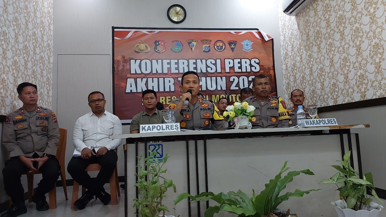 Polres Parimo Tangani 10 Perkara yang Libatkan Personil Polri di 2022