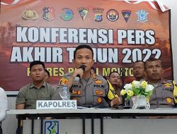 Polres Parimo: Pengungkapan Kasus Narkoba di 2022 Menurun