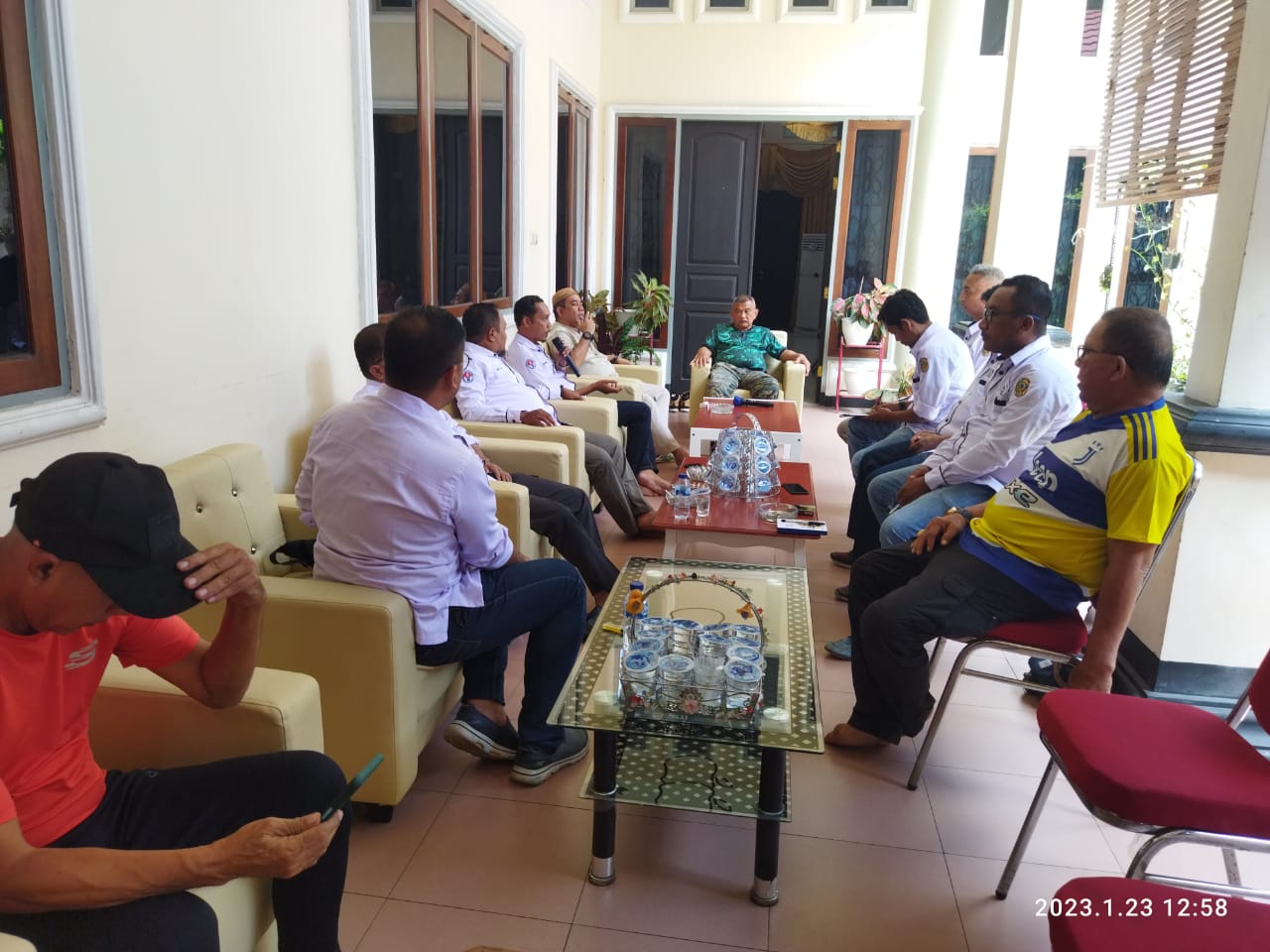 Bertemu Bupati Samsurizal, KORMI Sampaikan Eksistensinya di Parimo