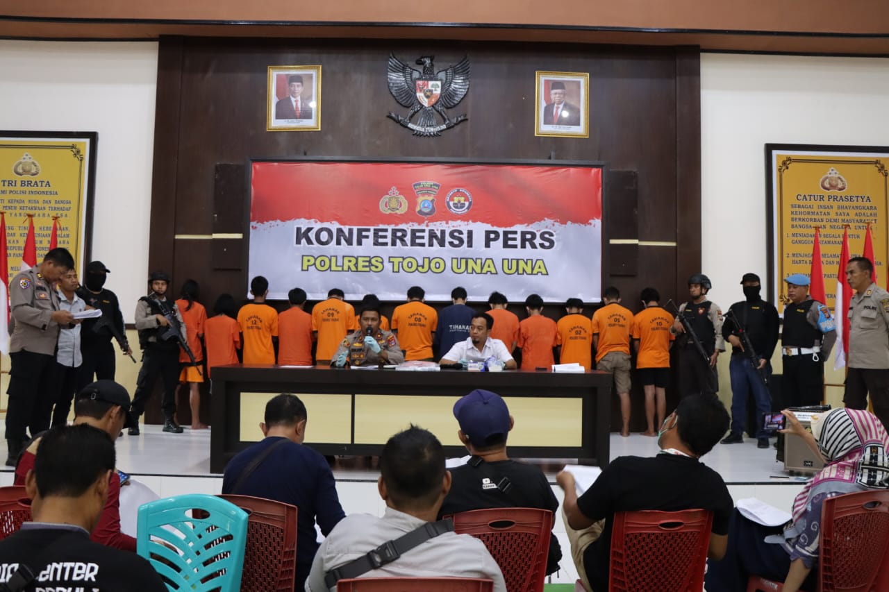 13 Pelaku Asusila di Touna Terancam Hukuman 15 Tahun Penjara