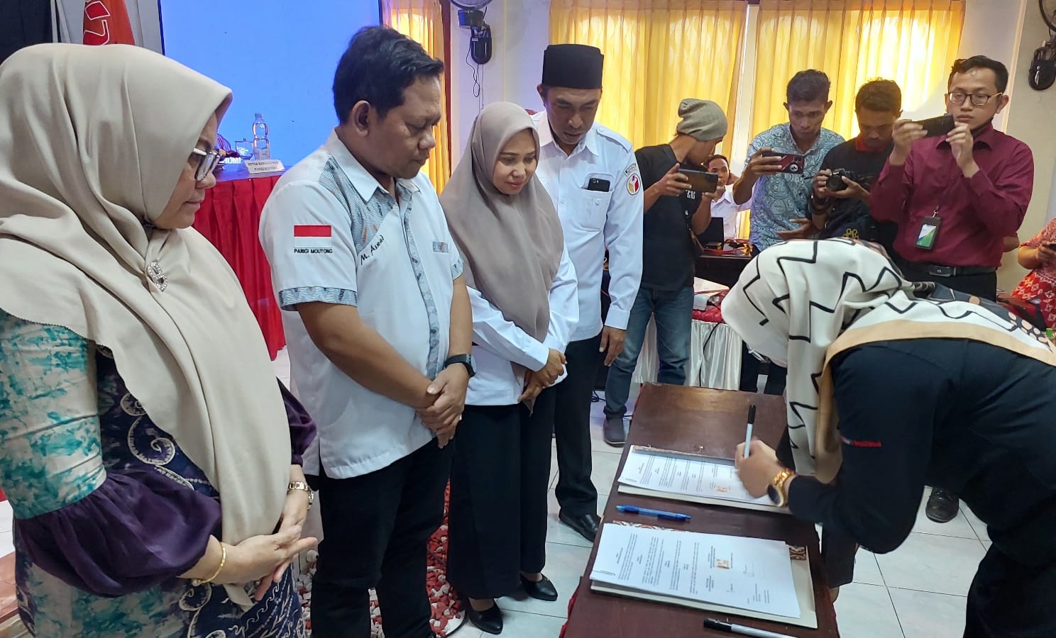 Bawaslu Parimo Teken MoU dengan BPJS Ketenagakerjaan