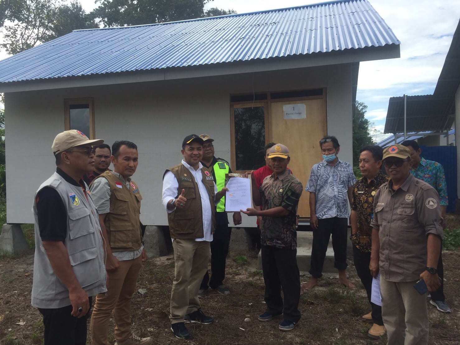Masih Ada Huntara Belum Teraliri Listrik dan Air Bersih di Torue