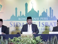 Pemerintah Tetapkan Awal Ramadan 1444 H Jatuh 23 Maret 2023