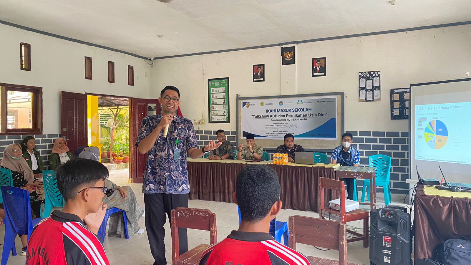 IKAHI Masuk Sekolah, Edukasi Soal ABH dan Pernikahan Usia Dini